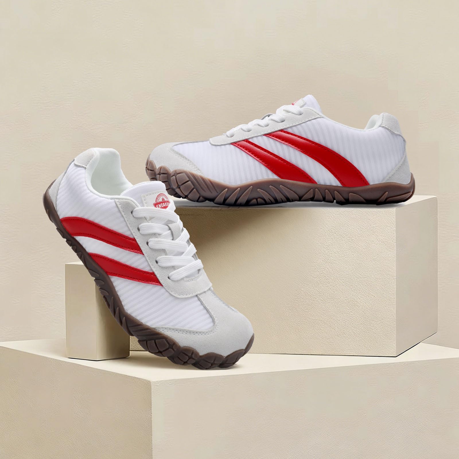 Barefoot Shoes Women Men - Wide Toe Box Sneakers Women Casual Tennis Shoe | Zero Drop Minimalist Trainers Hiking Walking Shoes | Lightweight Breathable Non-Slip Comfortable Fashion Sneakers Footwear — view 6