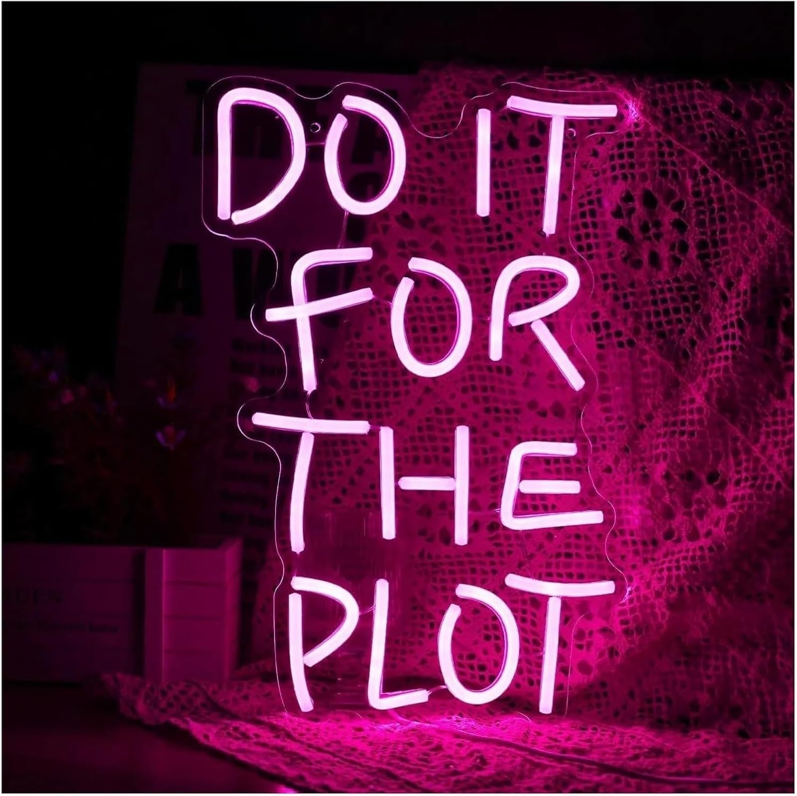 Zynther Neon lamp for neon Lamp Do It for The Plot for Sign LED Light Dimmable for Powered