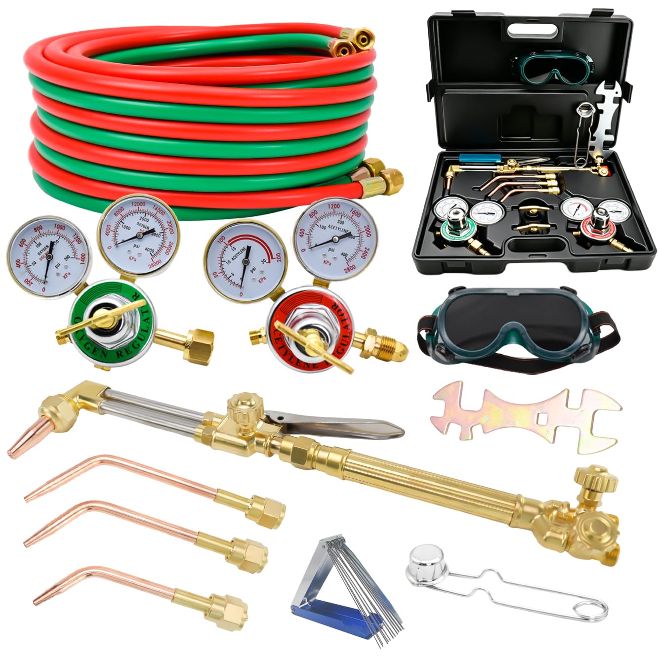 Oxy Acetylene Torch Kit - Welding & Cutting -11