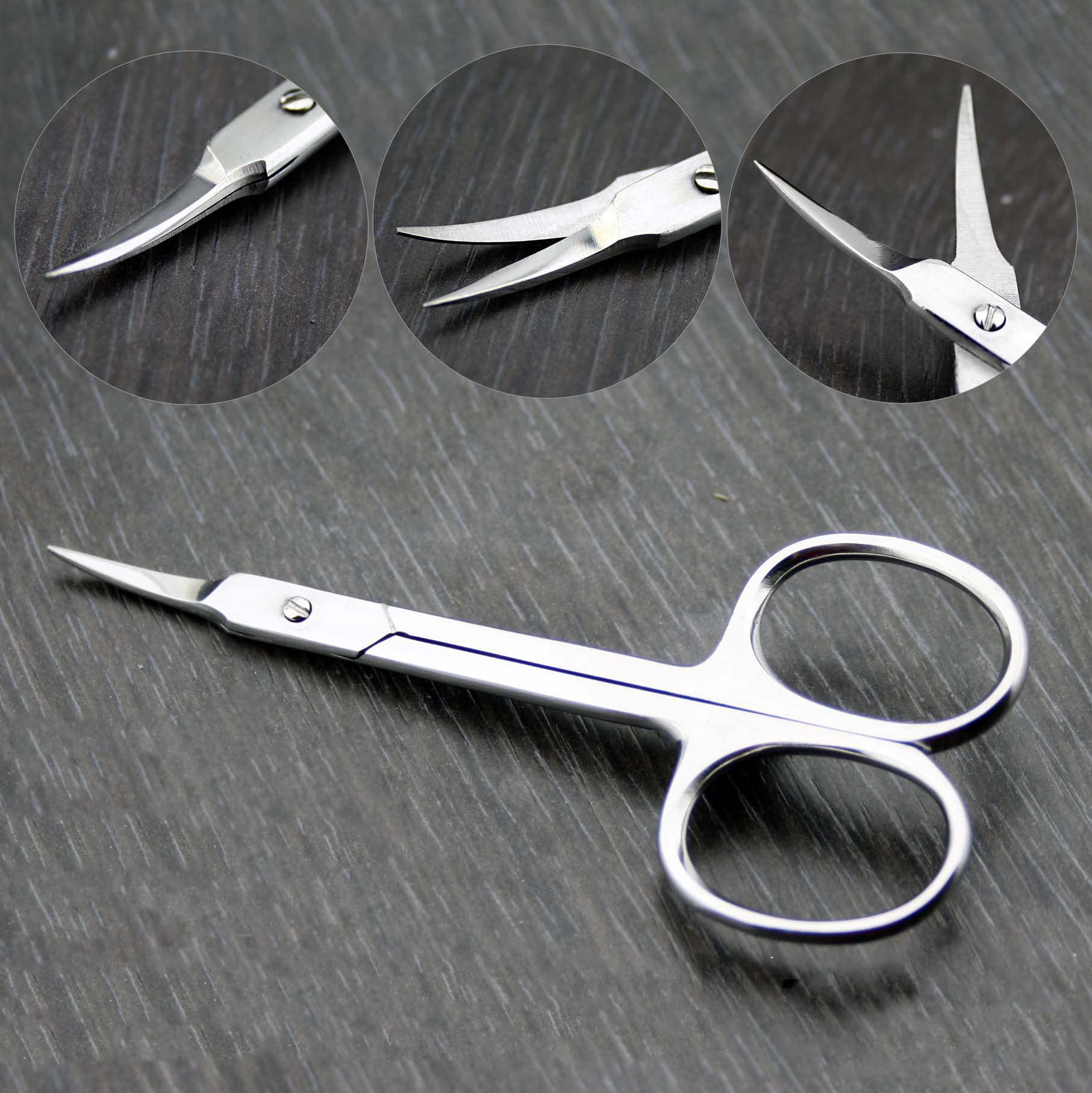 Stainless Steel Super Sharp Cuticle Nail Scissor for All Types of Nails