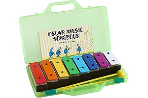 Pat Bells | 8 Note Colorful Resonator Bells Educational Glockenspiel Xylophone