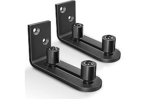 EaseLife 2 Pack Barn Door Floor Guide, 2 Assemble Setup Options