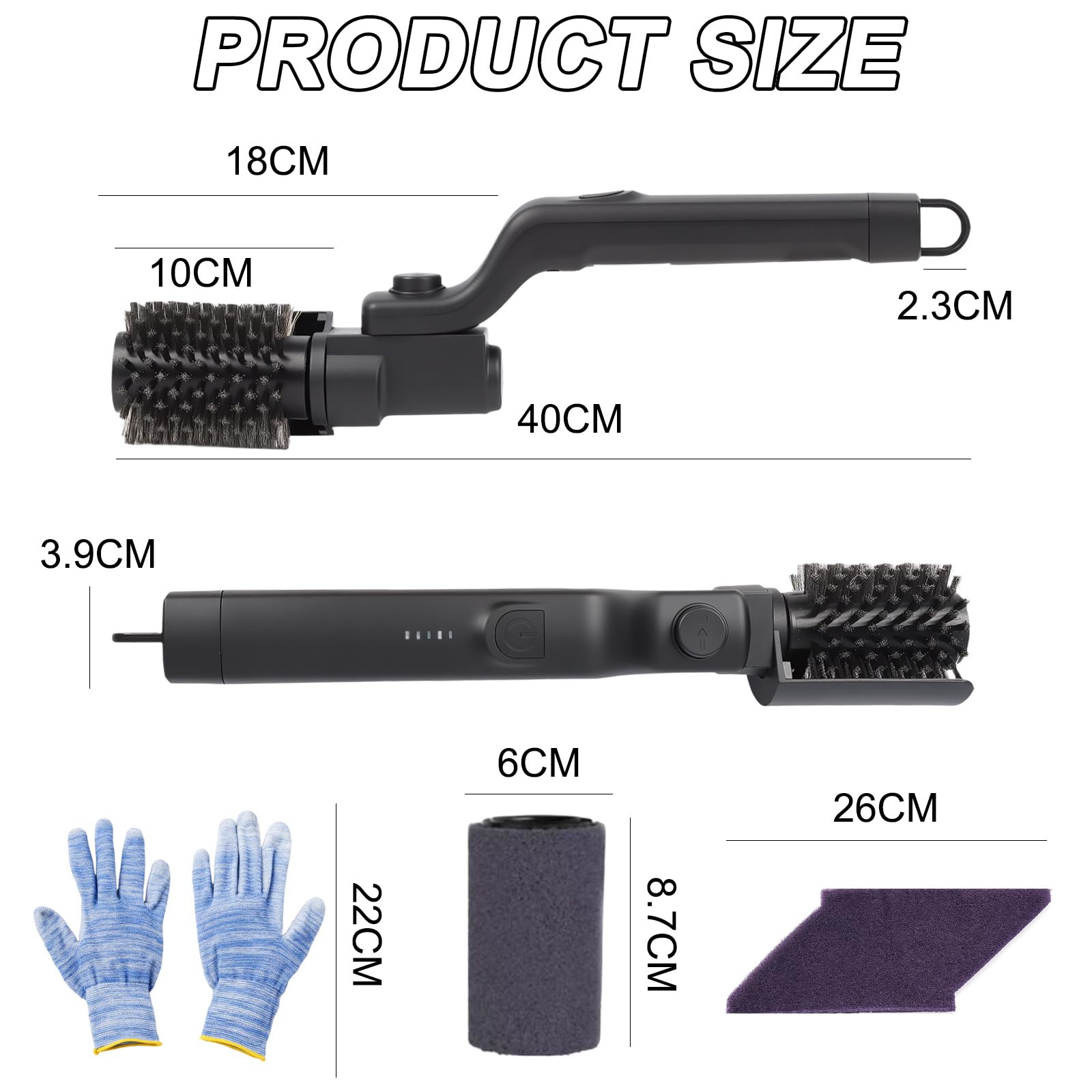 Brosse électrique pour barbecue