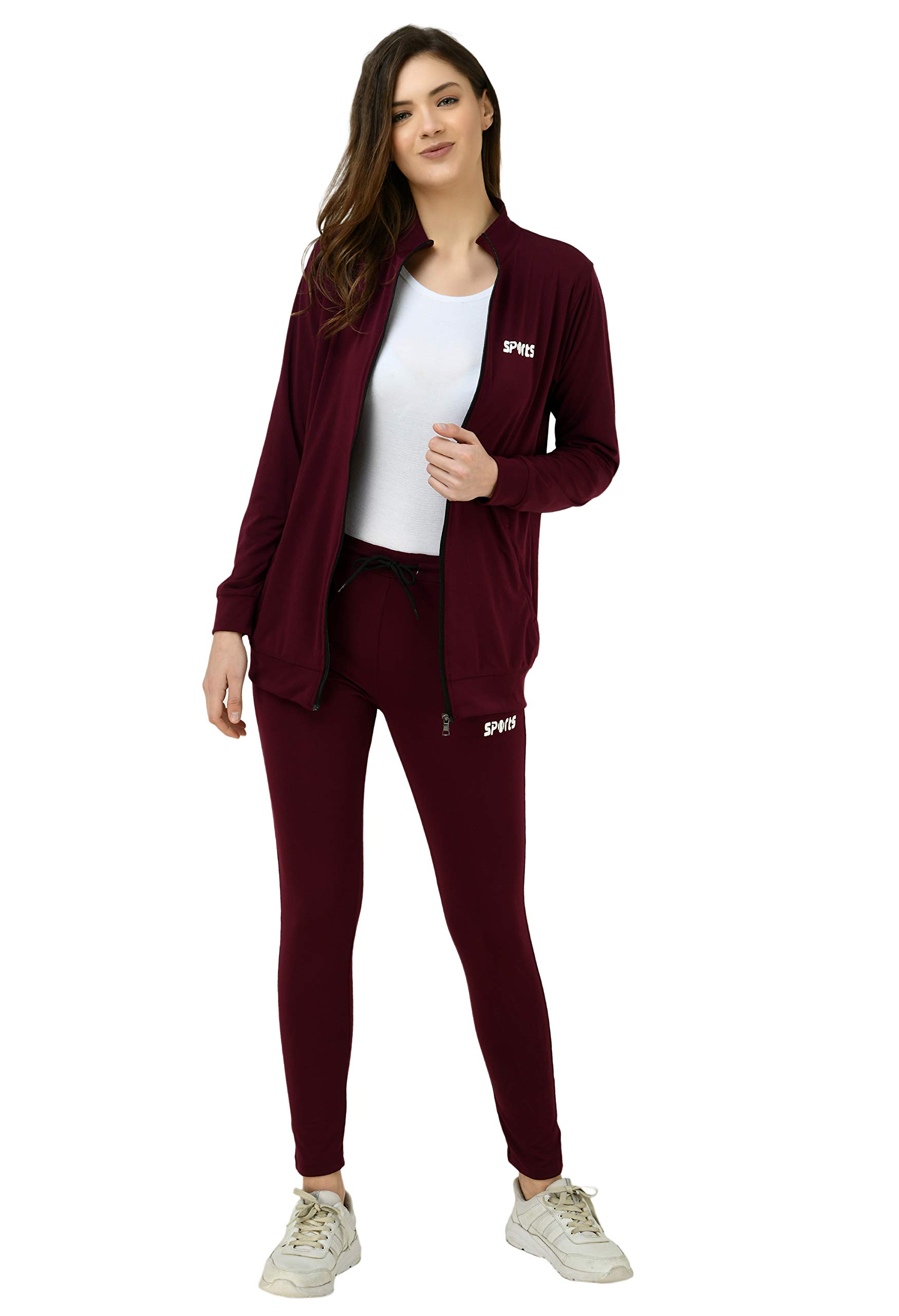 Women's Stylish // fashionable // casual // Jogger Set | Women Track Suit Black For Casual || Party || Beach || Formal || Meeting || Office wear || Party-image-43