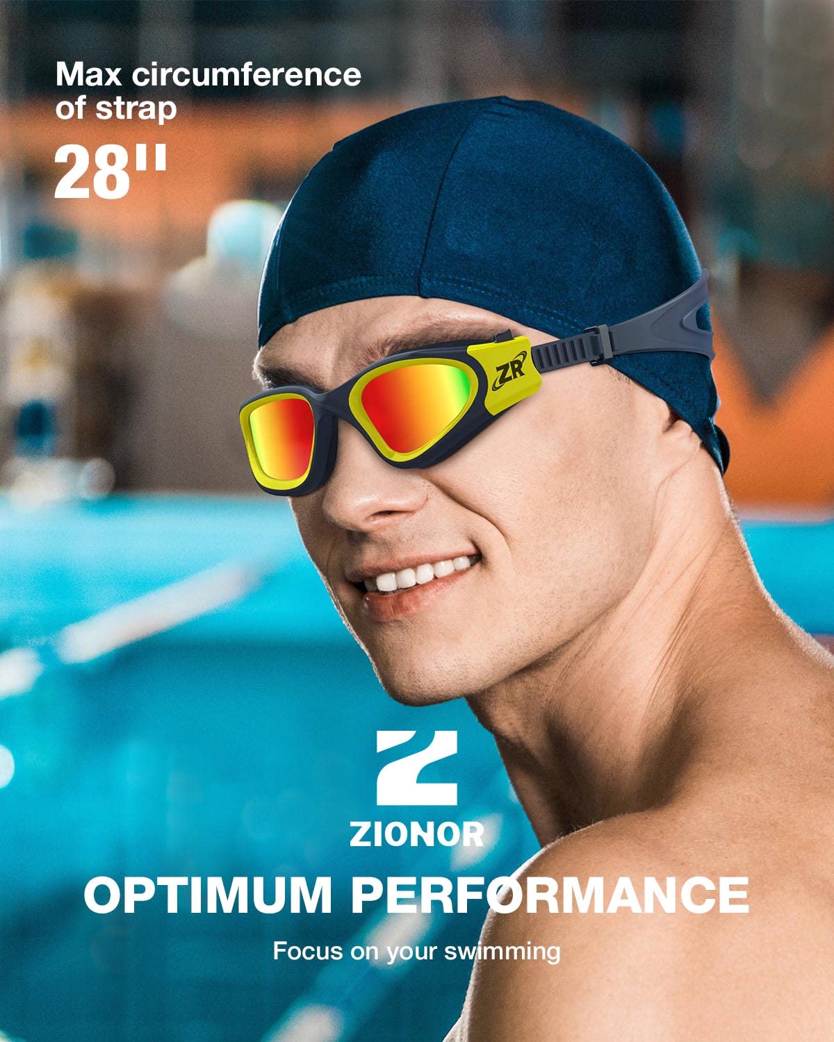 ZIONOR Zr-g1 G1 Unisex dla dorosłych (1 szt.)