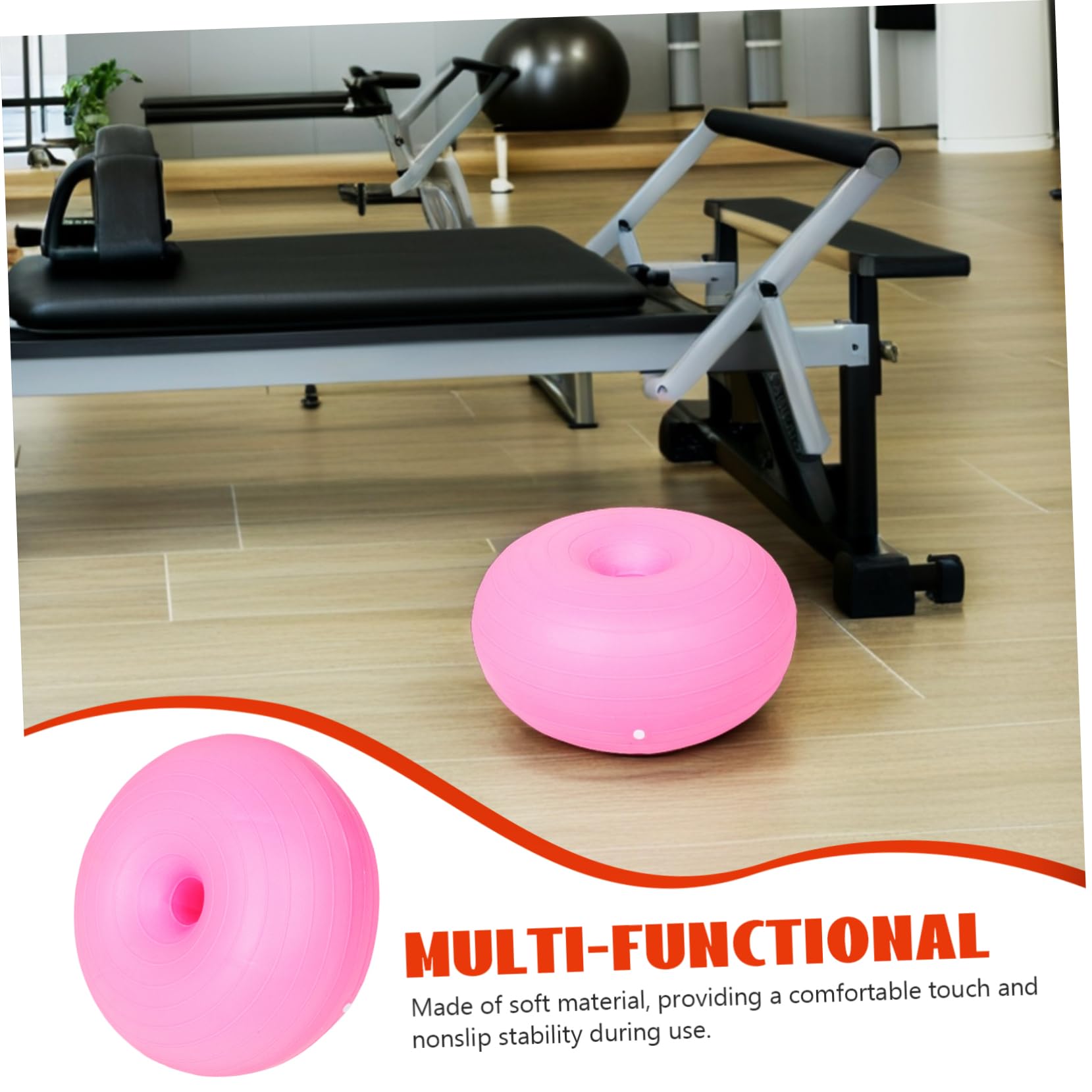 YARNOW Palla da Yoga Palla da Esercizio Palla Rimbalzante per Donne Incinte Palla da Pilates per Donne da Pilates per Esercizi Attrezzatura da Pilates da Allenamento