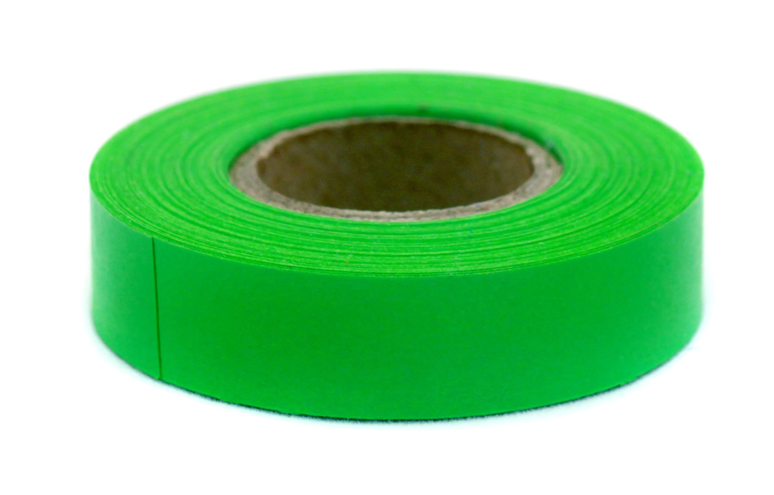 ChromaLabel 0.50 Inch Clean Remove Color Code Tape, 500 Inch Roll, Green