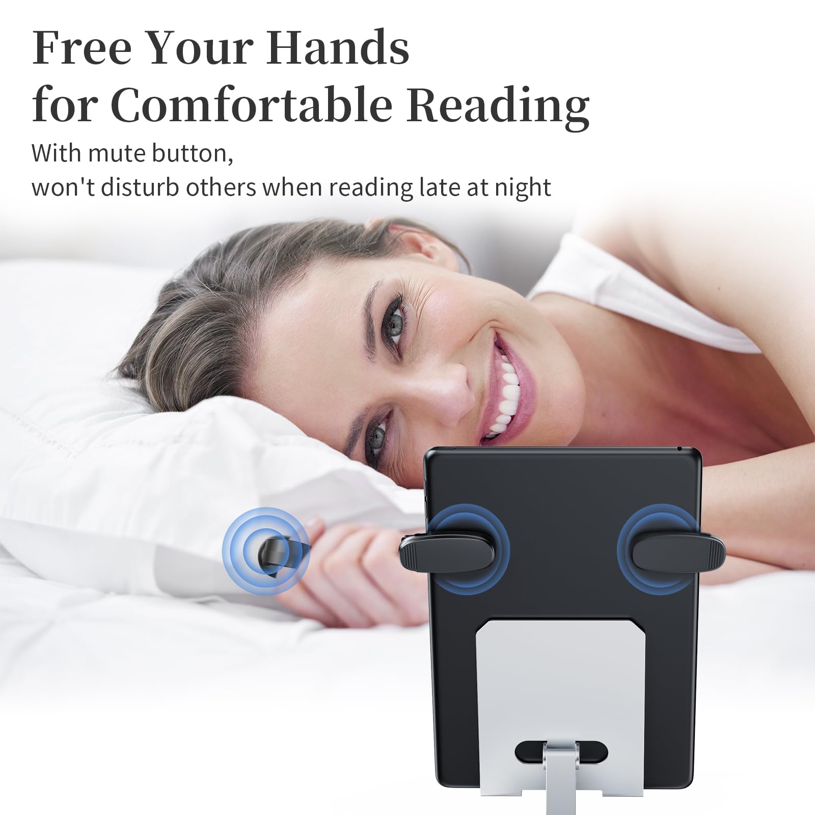 Seitenumkehrer mit Fernbedienung für Kindle Paperwhite, Schwarz