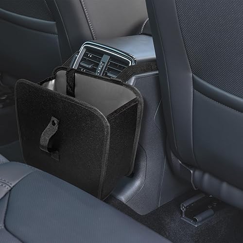 Bote de basura plegable para automóvil, bolsa de basura plegable para asiento de automóvil, bolsas de basura a prueba de fugas de 2 galones,