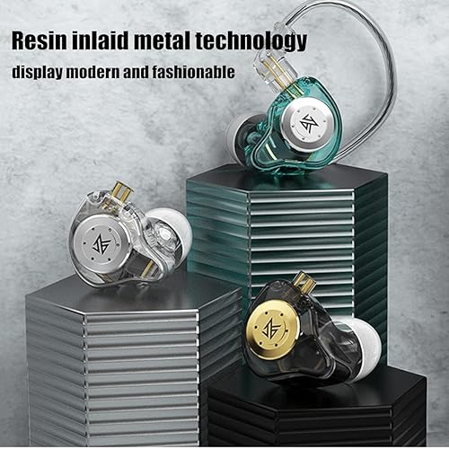 Miniatura 5 de keephifi KZ EDX Pro - Auriculares intrauditivos con cable, audífonos de doble DD, audífonos de alta fidelidad, audífonos de estudio estéreo,