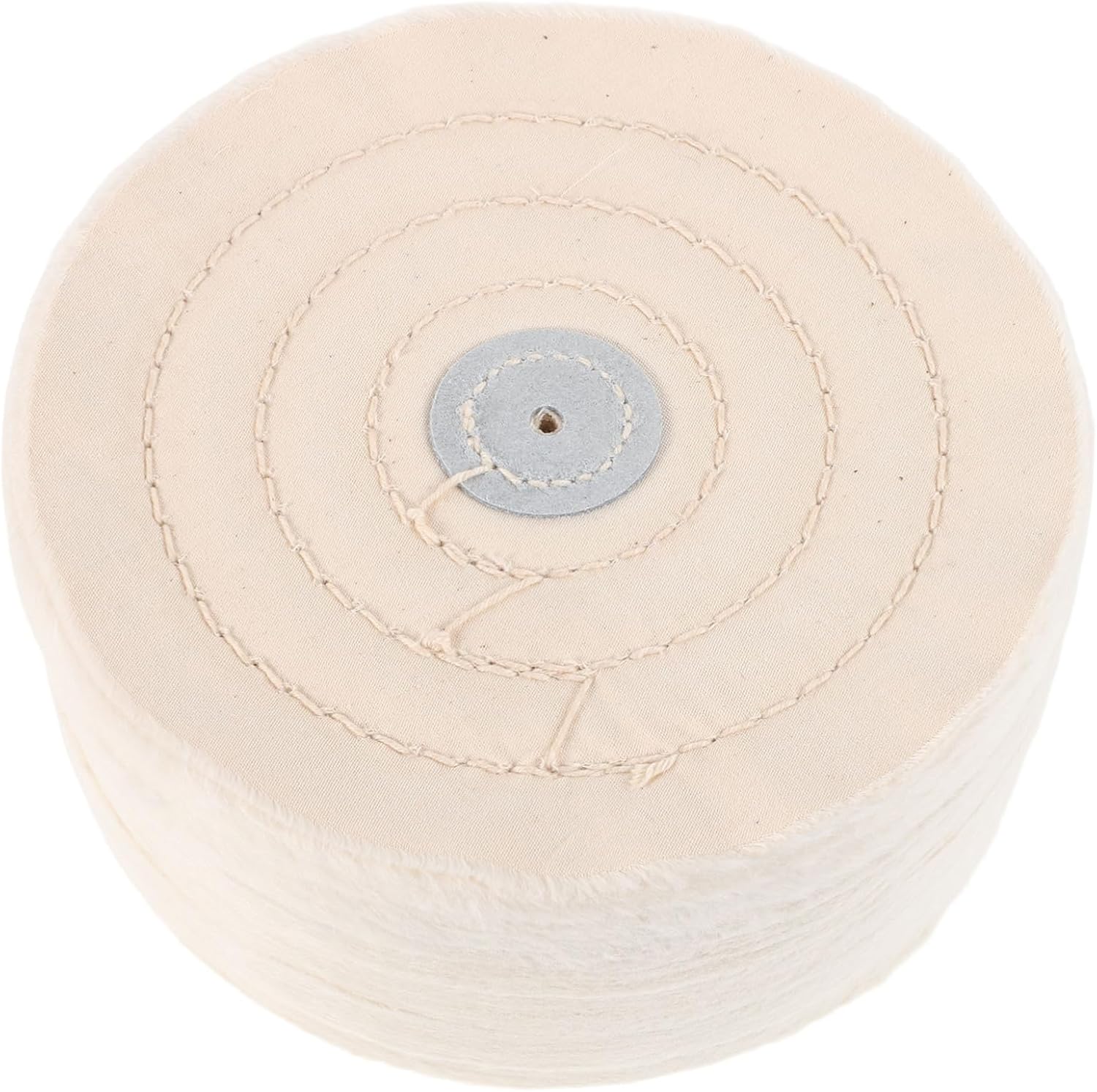 PLAFOPE 5pcs Buffing Polishing Wheels for Metal and Wood Cotton Buffing Pads for Mirror Finish for Home and for Waxing and Carving