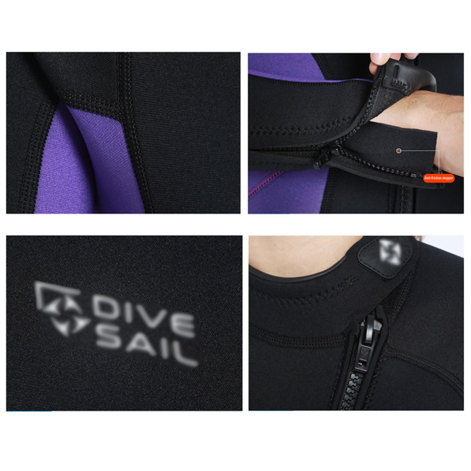 Traje De Buceo para Mujer Traje De Buceo De Neopreno De 3 Mm Mantén El Calor En Aguas Frías Trajes De Baño UV para Surf Natación Buceo