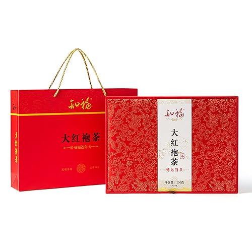 Da Hong Pao Oolong Tea Hojas sueltas 705oz 71 oz chino Fujian Wuyi Oolong té de roca de alta montaña cultivado naturalmente con caja de regalo 24