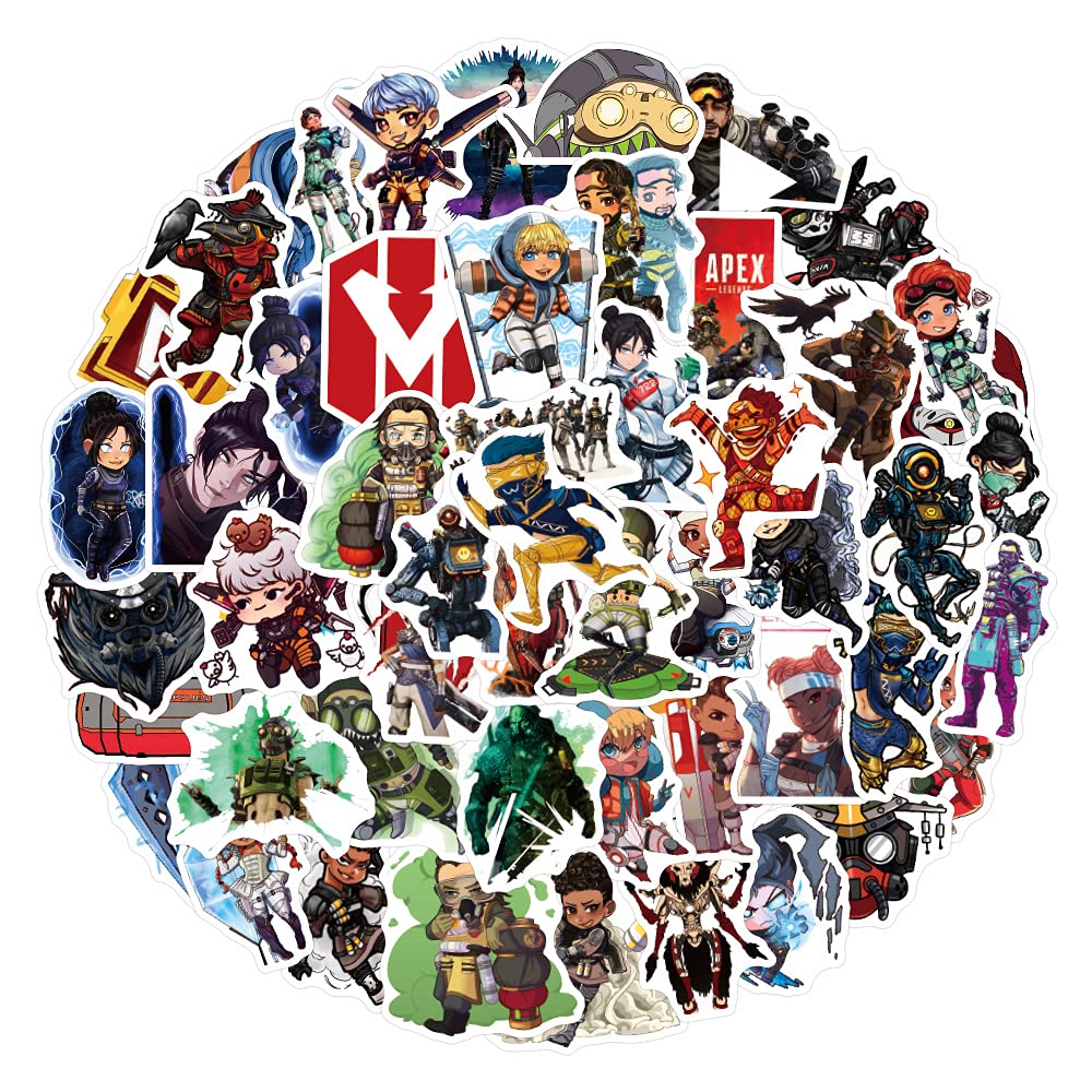 Amazon.co.jp: APEX Legends ステッカー 50枚セット PVC 防水