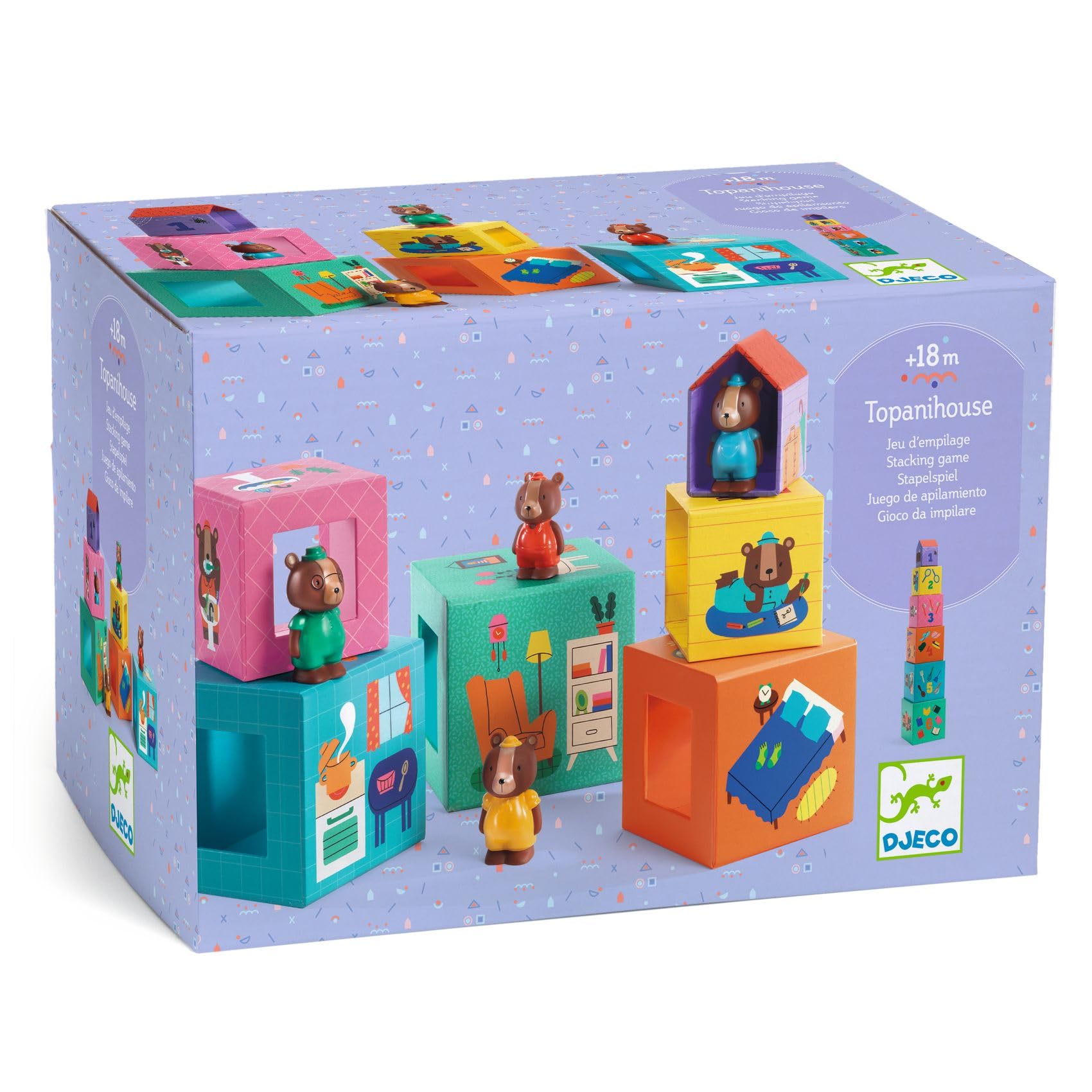 Djeco T&G - Giochi educativi, Multicolore (36292