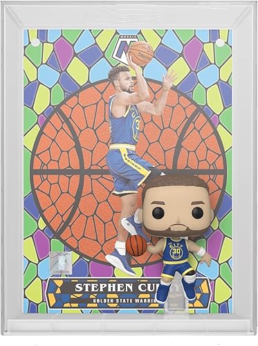Funko Pop Tarjetas intercambiables NBA - Stephen Curry Golden State Warriors Mosaico