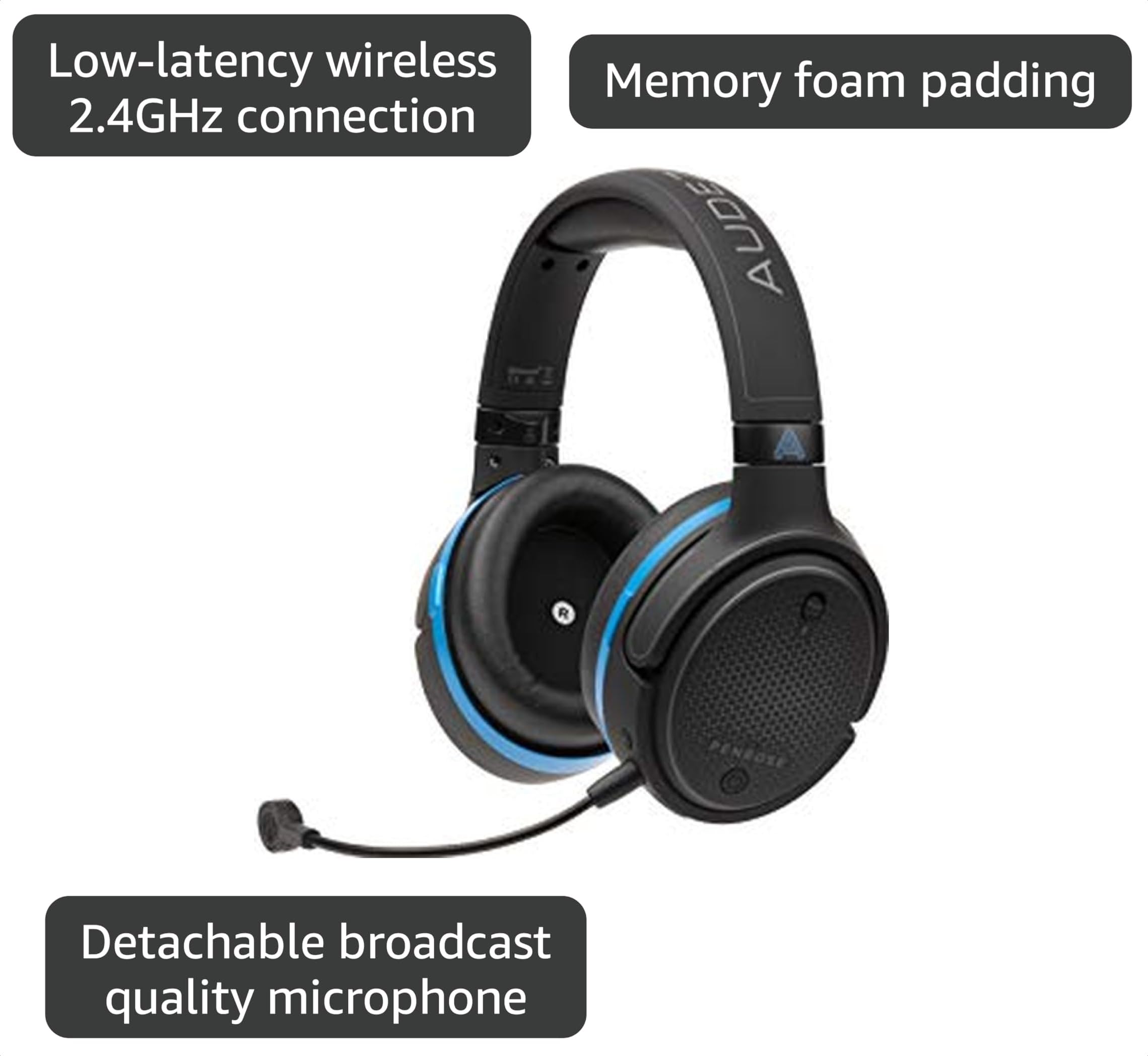 Amazon.com: Audeze Penrose Wireless Gaming Headset for PlayStation