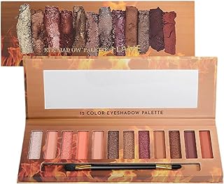 Versátil paleta de sombras de ojos de 12 colo...