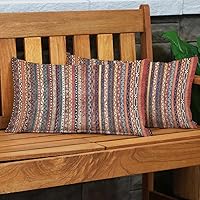 Vista 3 de EKOBLA Funda de almohada cuadrada de 12 x 20 pulgadas