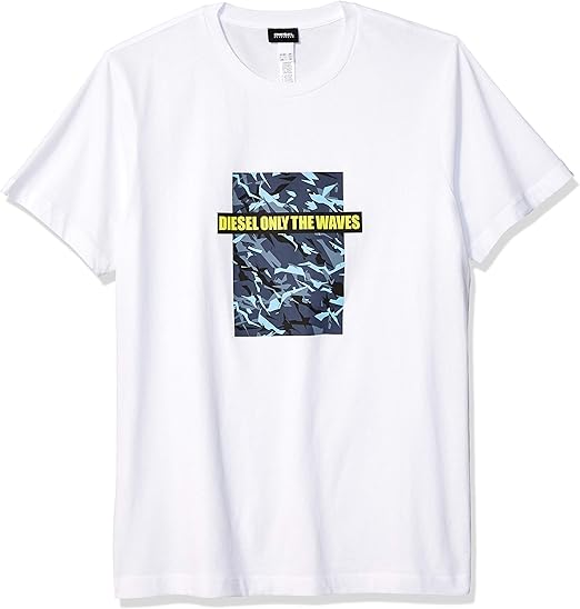 diesel only the waves t shirt
