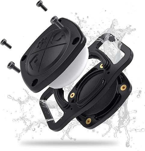 Pup Culture Soporte impermeable para collar de perro AirTag IP68 | 2.5 veces más fuerte que los competidores - Rastrea a tu mascota utilizando la