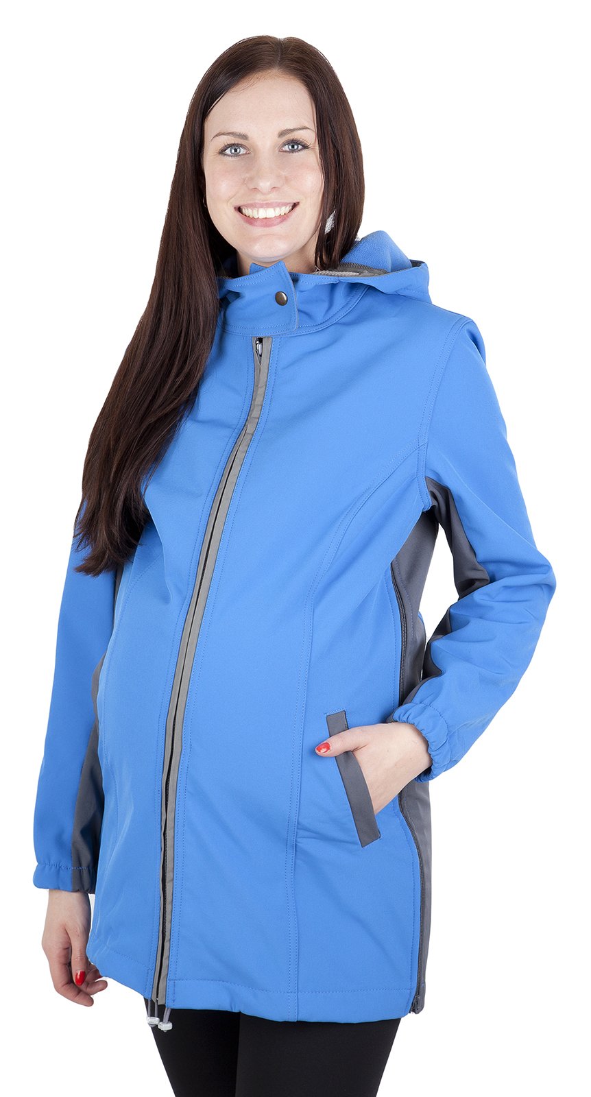 Mija 2 en1 Grossesse/maternité Veste - Manteau Confortable Chaud et élégant 100% Softshell 3059