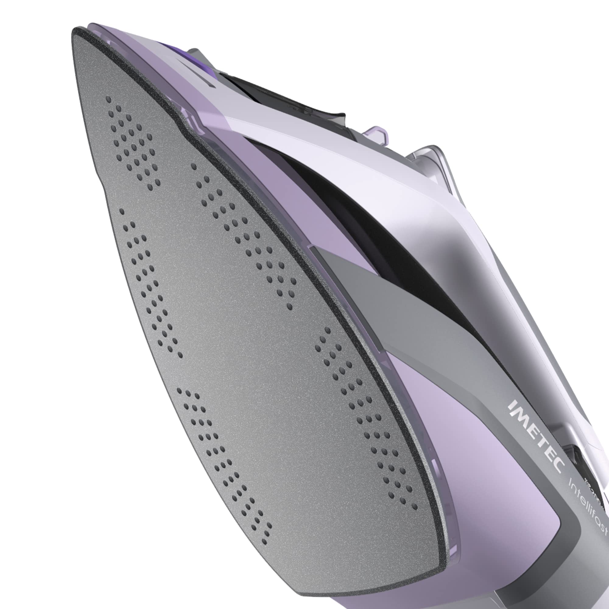 Imetec Intellifast, żelazko parowe, ceramiczna stopa diamentowa, technologia Intelli, automatyczne ustawienie pary i temperatury, potrójna ochrona przed osadzaniem się kamienia, 2400 W, kabel 1,90 m