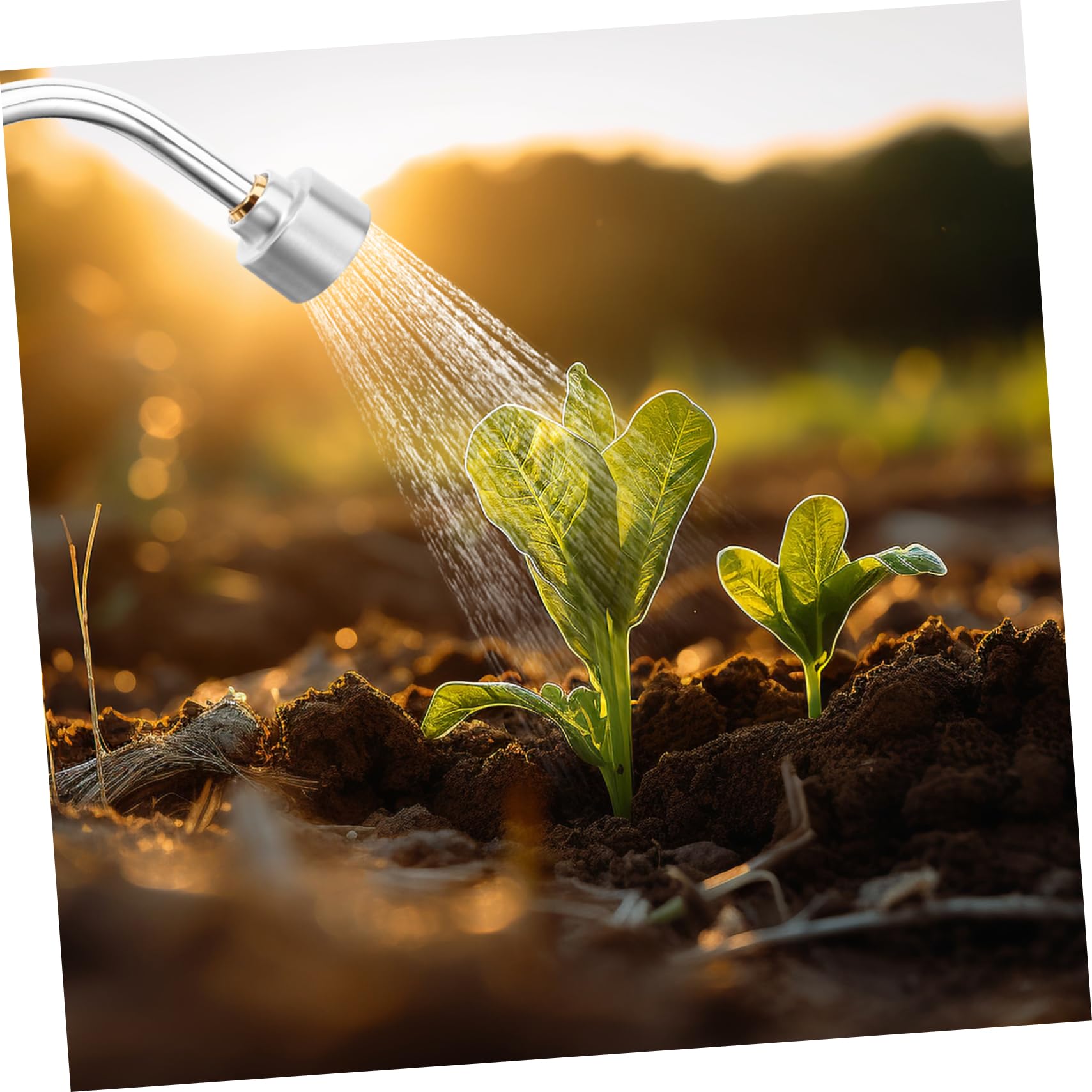 Gartenbewässerungsgerät mit Sommeratmosphäre Gartensprenger aus Legierung und Kunststoff Einfach zu Bedienen für Haus und Garten zur Pflanzenbewässerung