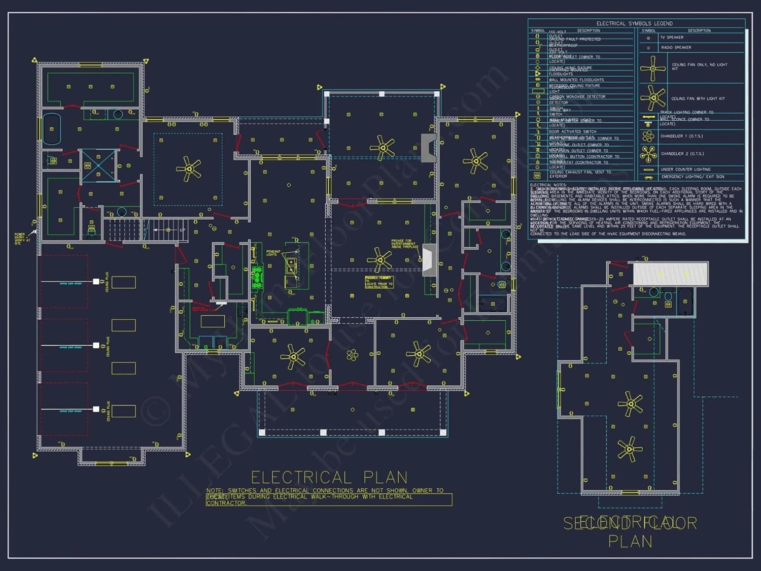 20-1299 HOUSE PLAN - Traditional Southern House Plan with Spacious Floor Designs