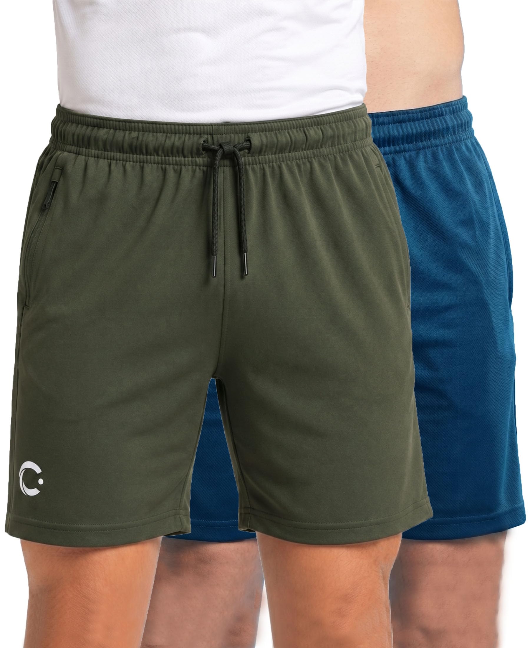 t t Men|Dri Fit Sports Short|Regular Fit|Side Pocket|Ideal for Gym, Sports Pack of 2-picture-30