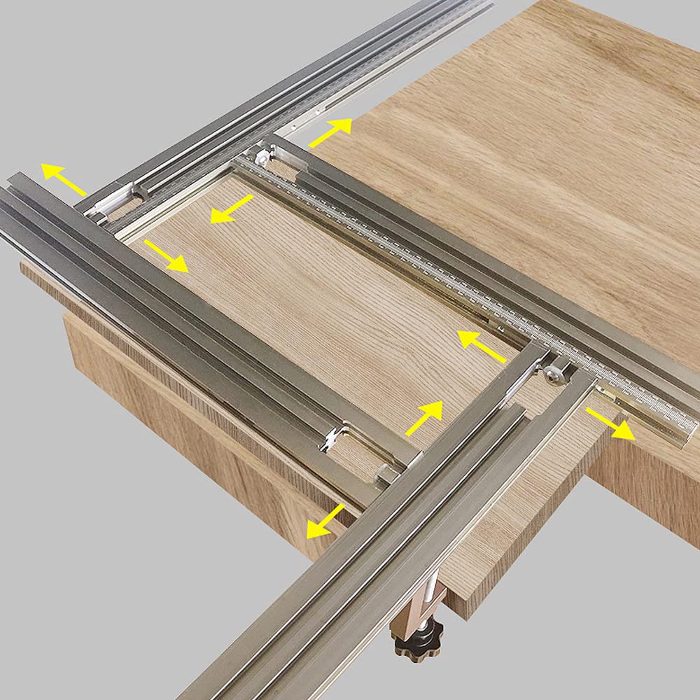 Trimming Machine Milling Grooving Engraving Guide Rail, Milling Slot Engraving Guide Rail - Image 3