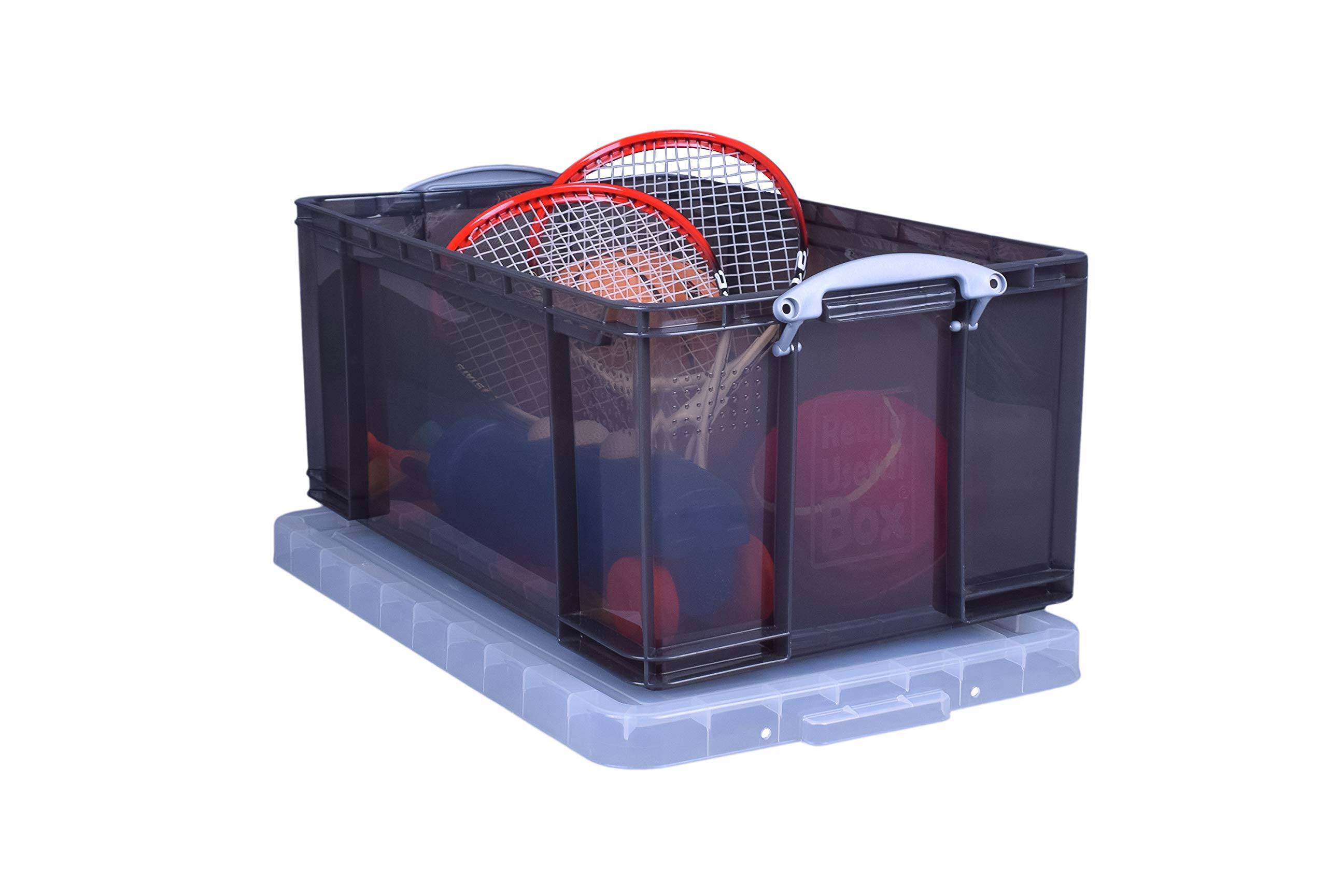 Really Useful Box - Caja de almacenaje (64 L), color transparente