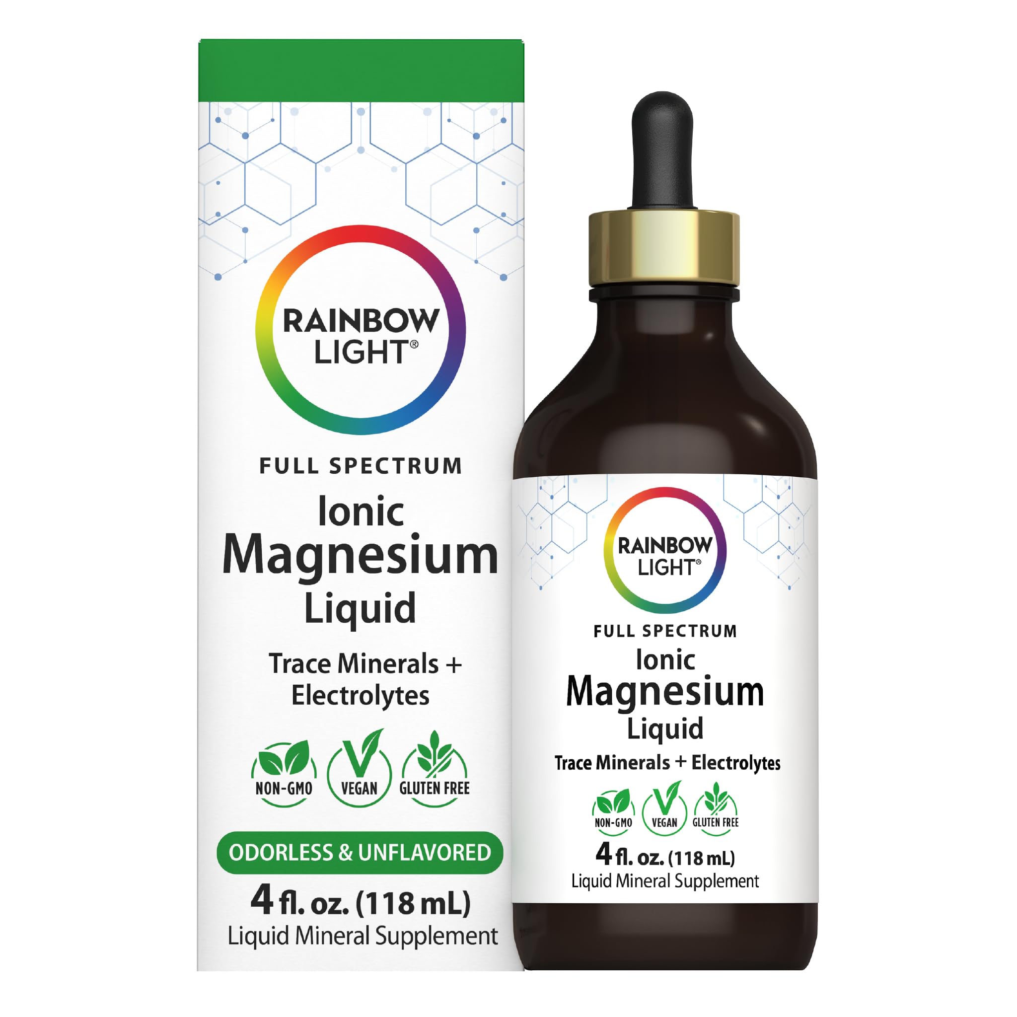 Rainbow Light Ionic Magnesium Liquid | 4 Fl Oz