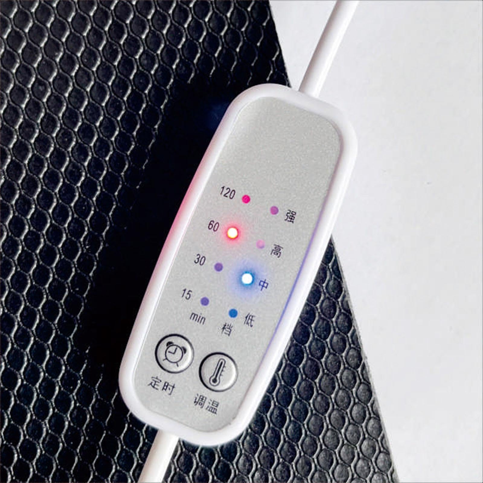 MagiDeal Tappetino riscaldante per rettili, USB a 4 velocità, temperatura regolabile, cuscino riscaldante per terrario, tappetino per, 30x35 Cm