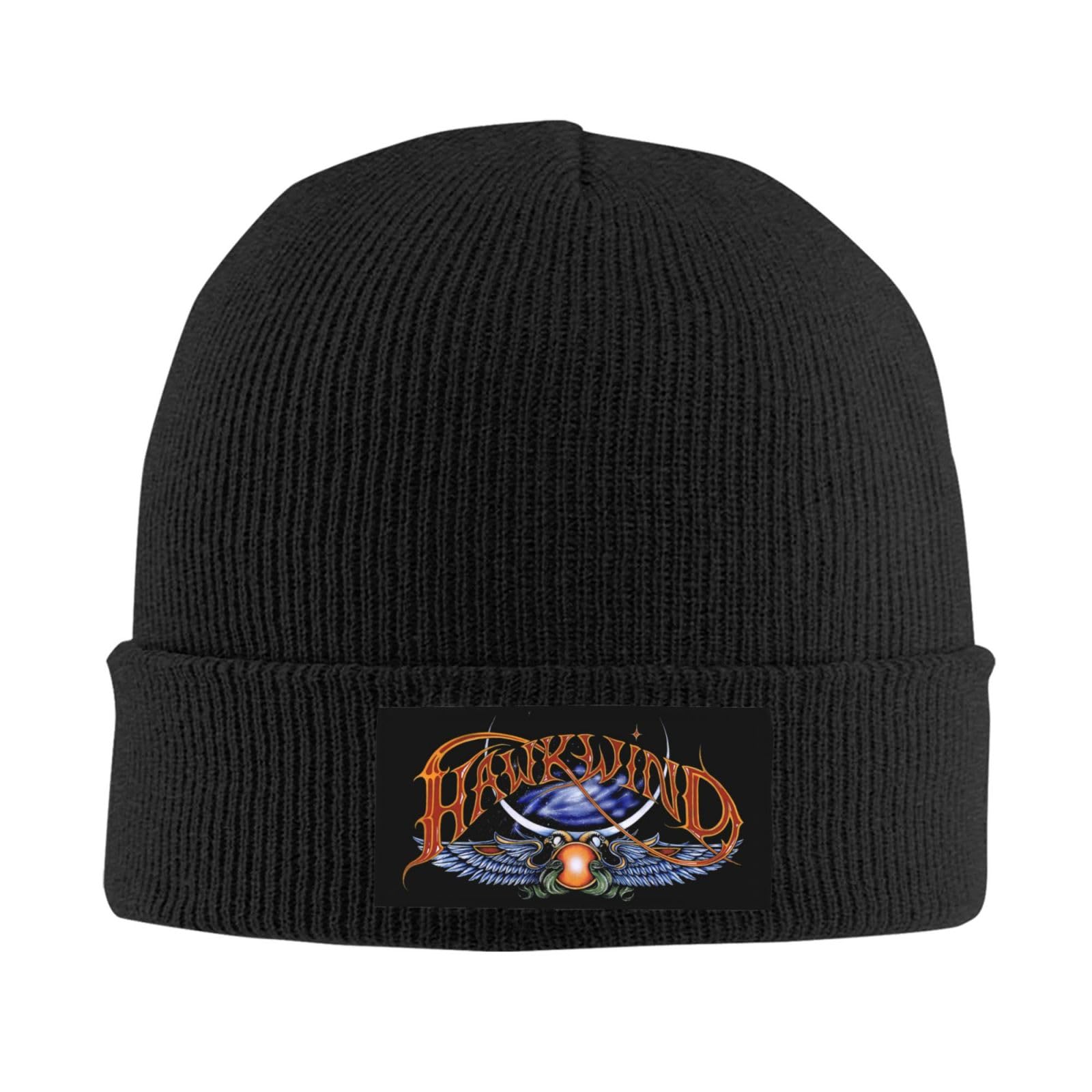 Rieante Unisex C-10 English Rock Band Beanie Winter Warmth Knitted Wool Hat Stylish Versatile Beanie