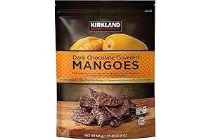 Dark Chocolate Covered Mangoes: A Tropical Delight