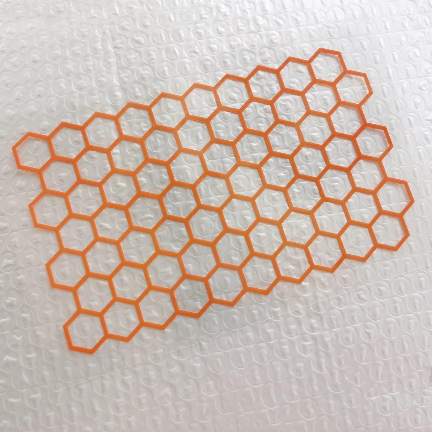 HAfgDJ Motorcycle Stickers Modification Waterproof Honeycomb Reflective Helmet Decal