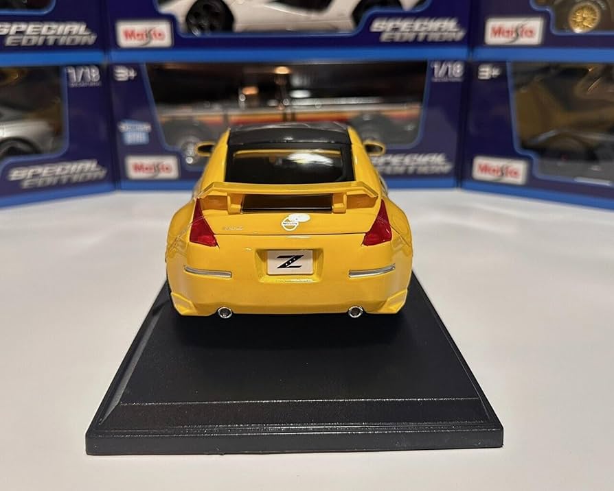 マイスト　日産 350Z Maisto Nissan 350Z Nismo Custom DieCast Model Car (Yellow) #31688