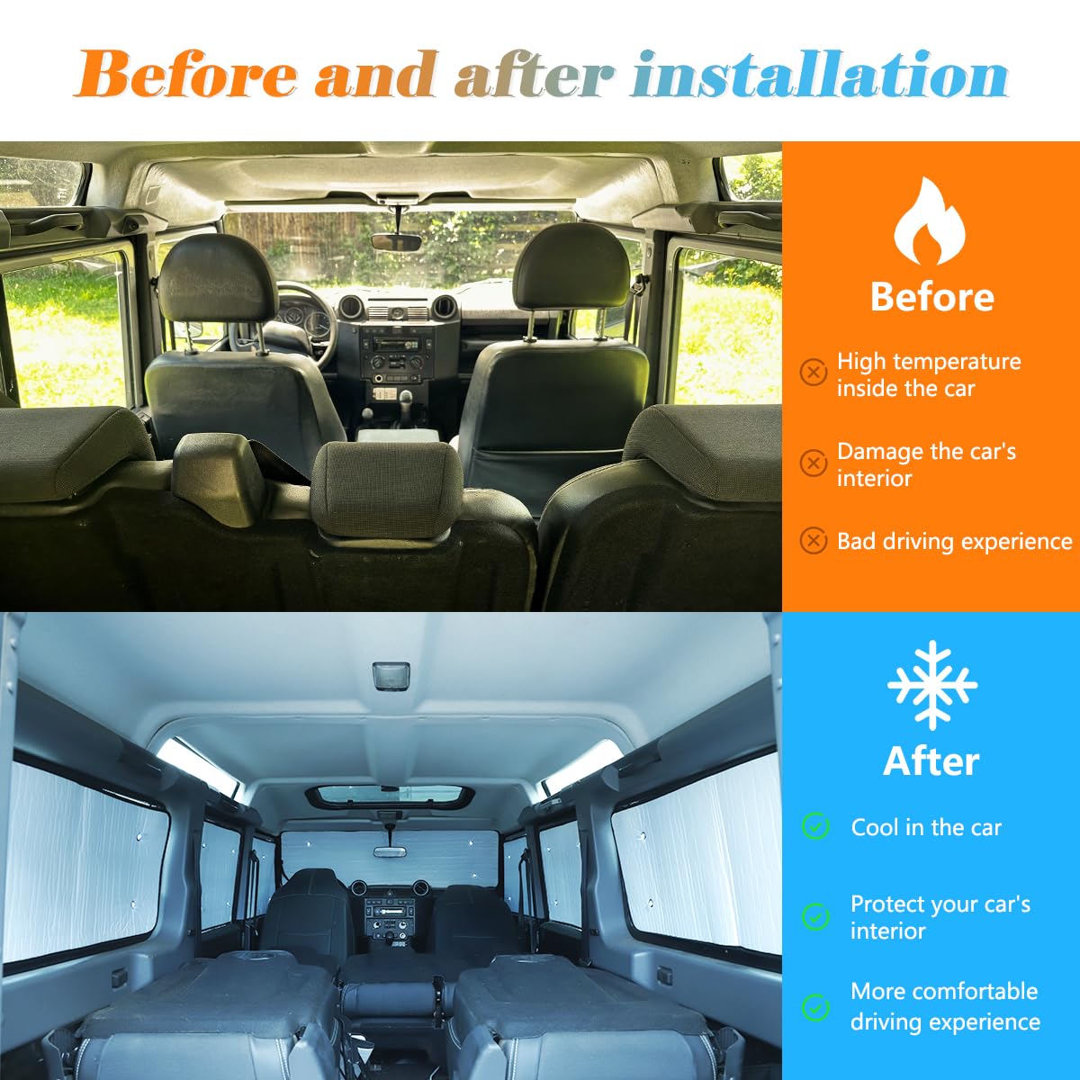 Amazon.co.jp: ランドローバーディフェンダー90 110 2004-2022用