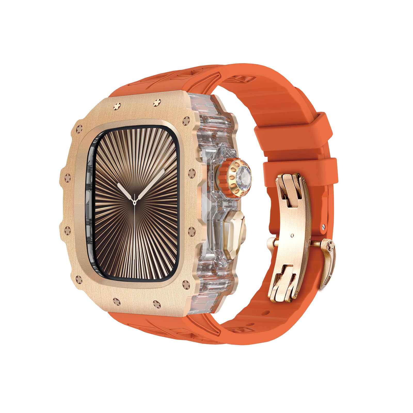 Amazon.co.jp: Apple Watch 10 46mm チタンケースフッ素ゴム(FKM 