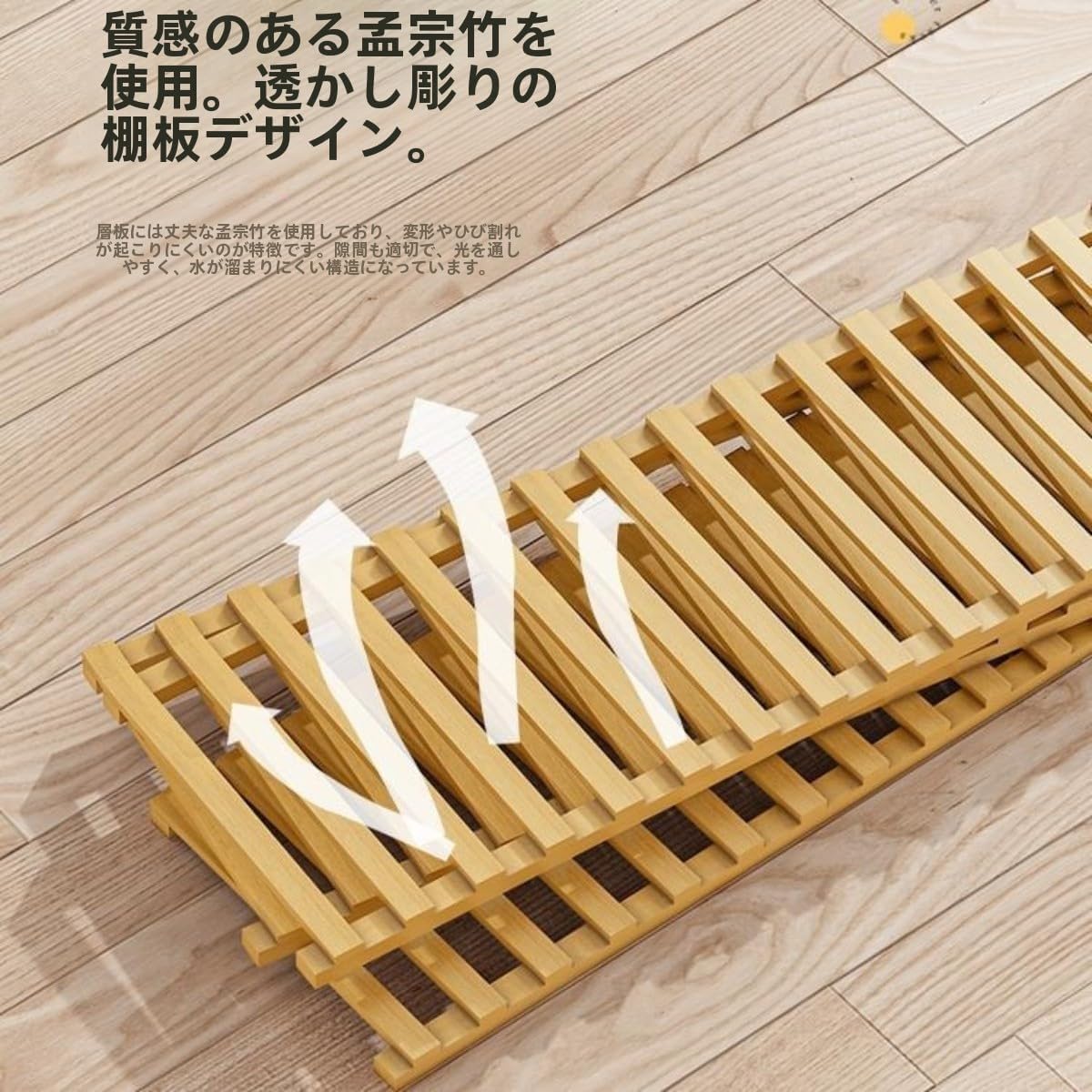 装饰Fiozweaフラワーラックリビングフロアフロ二重粗補強ラックバルコニー多肉フィオズウィア植木鉢植物置物板 (2階100 cm,