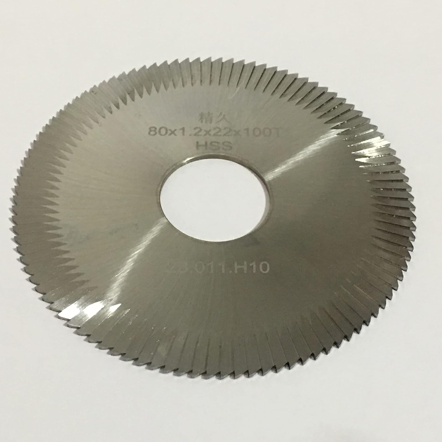 Side Milling Slotter D701744ZB(80x1.5x22) fit for SILCA Speed 046 - Slot Cut Key Machine (one piece in HSS)