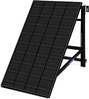 RAY 200W Full Black Solarmodul inkl. Passender-Balkonhalterung – TopCon N-Typ – 25% Wirkungsgrad – Plug & Play – Für Balkonkraftwerk