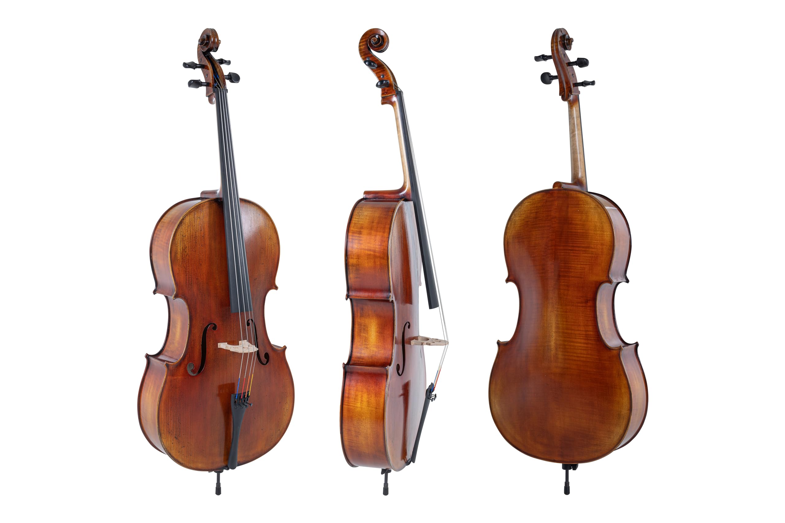 Violoncello GEWA, set di violoncelli serie Maestro 2 VC4-1/4 pronto per l'uso con borsa, arco Massaranduba e corde Larsen Aurora
