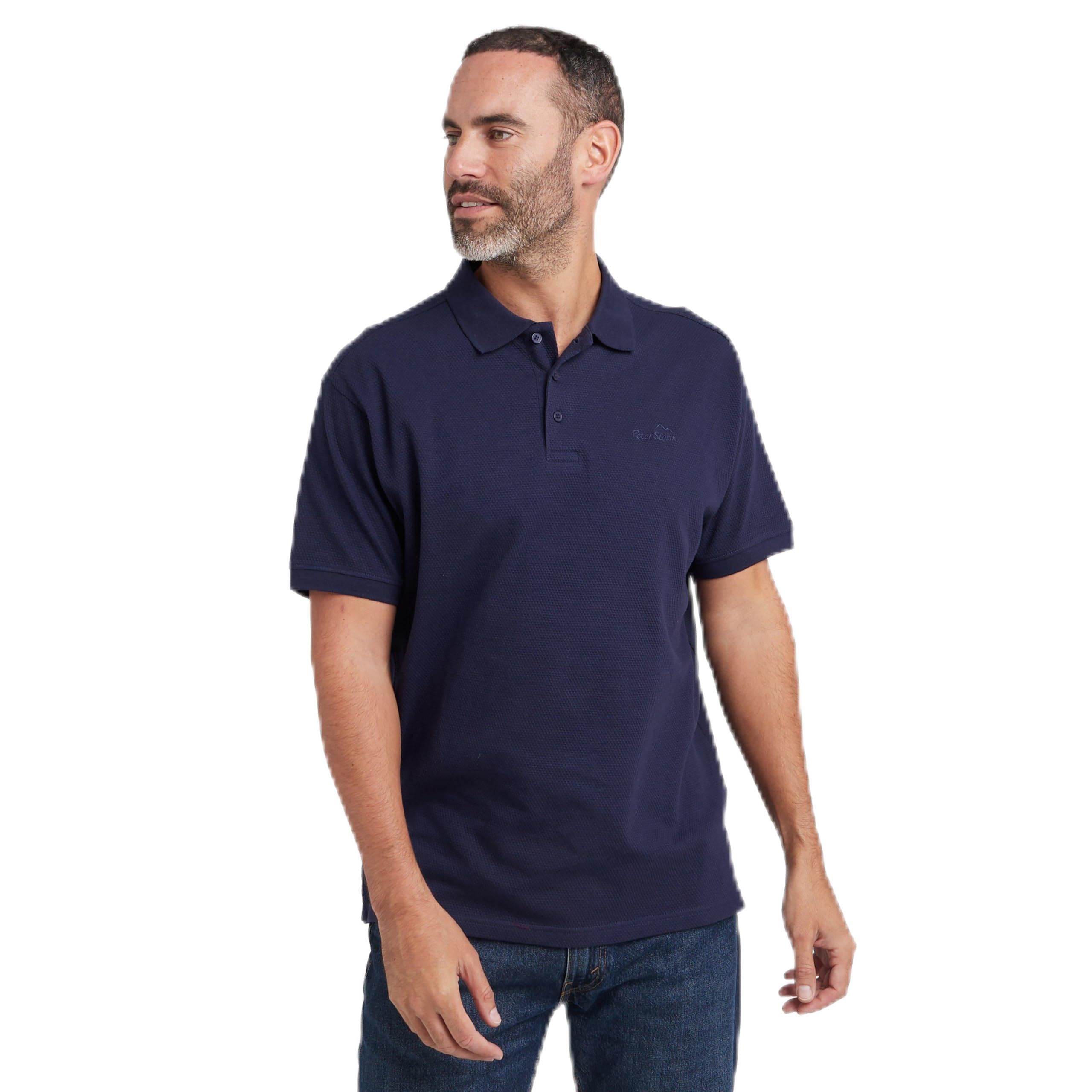 Peter Storm Men's Navy Seascale Polo Shirt Extra Large