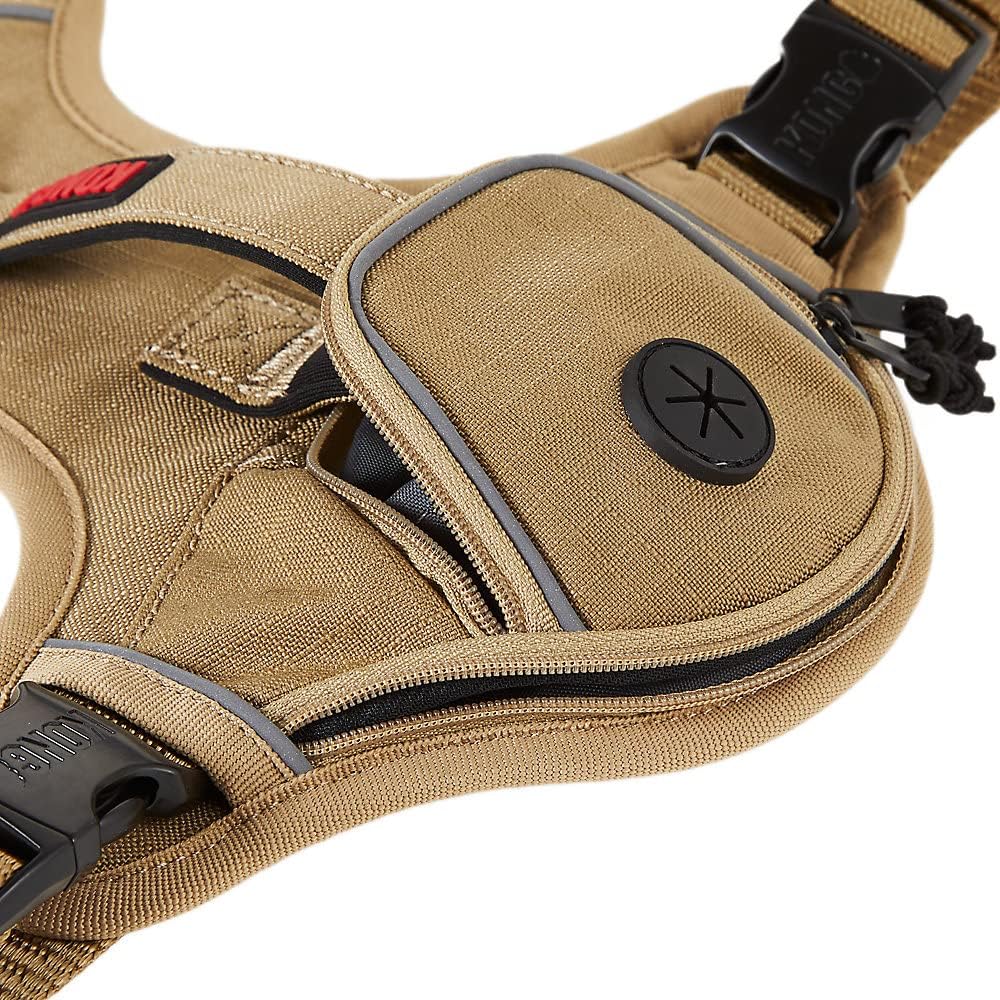 KONG Ultra Durable Waste Bag Harness (Small, Tan)