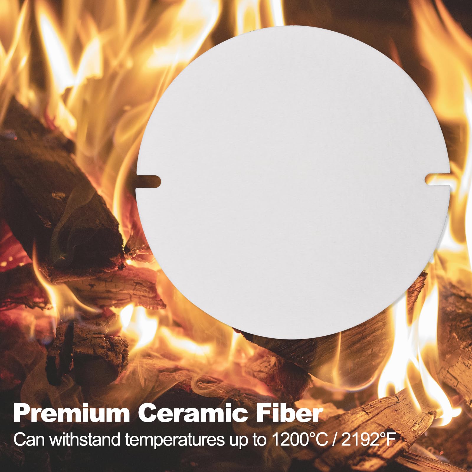 Ofen-Feuerseil Aus Fiberglas - Türdichtung Für Holzofen & Kamin (16mm)