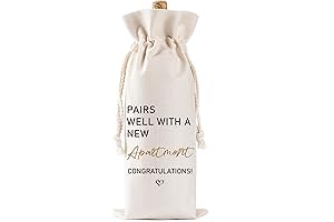 New Apartment Gifts Wine Bag- Gifts for Small Apartments