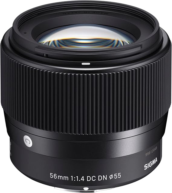 Sigma 351965 56mm F1.4 DC DN Contemporary For Sony E, Black