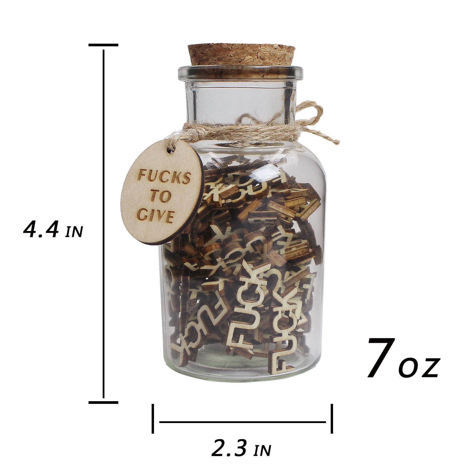fuck jar funny gifts for Him, her boyfriend and girlfriend Colleagues, bosses, office desk decor- Stocking Stuffers for Christmas,Birthday,Thanksgiving Day decorative bottle Gag Presents